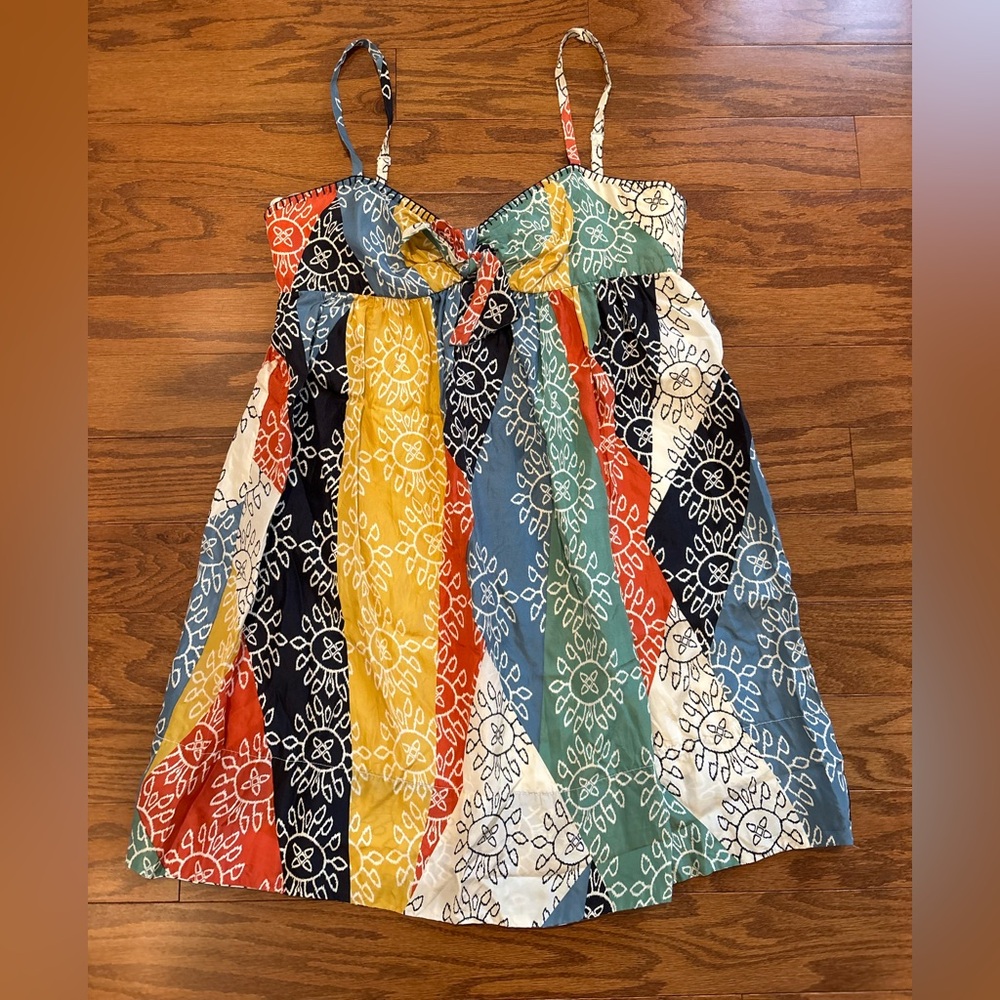 BCBGMaxAzria Multicolor Floral Kids Dress